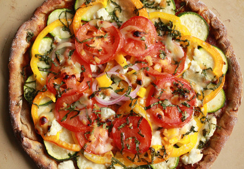 Summer Vegetable Pizza