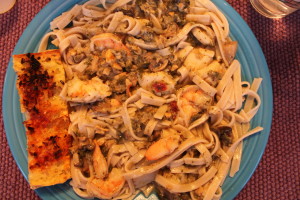 seafood pasta clam sauce